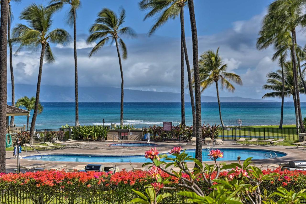 Lahaina Resort Retreat With Pool And Ocean Views! Kahana Exterior foto