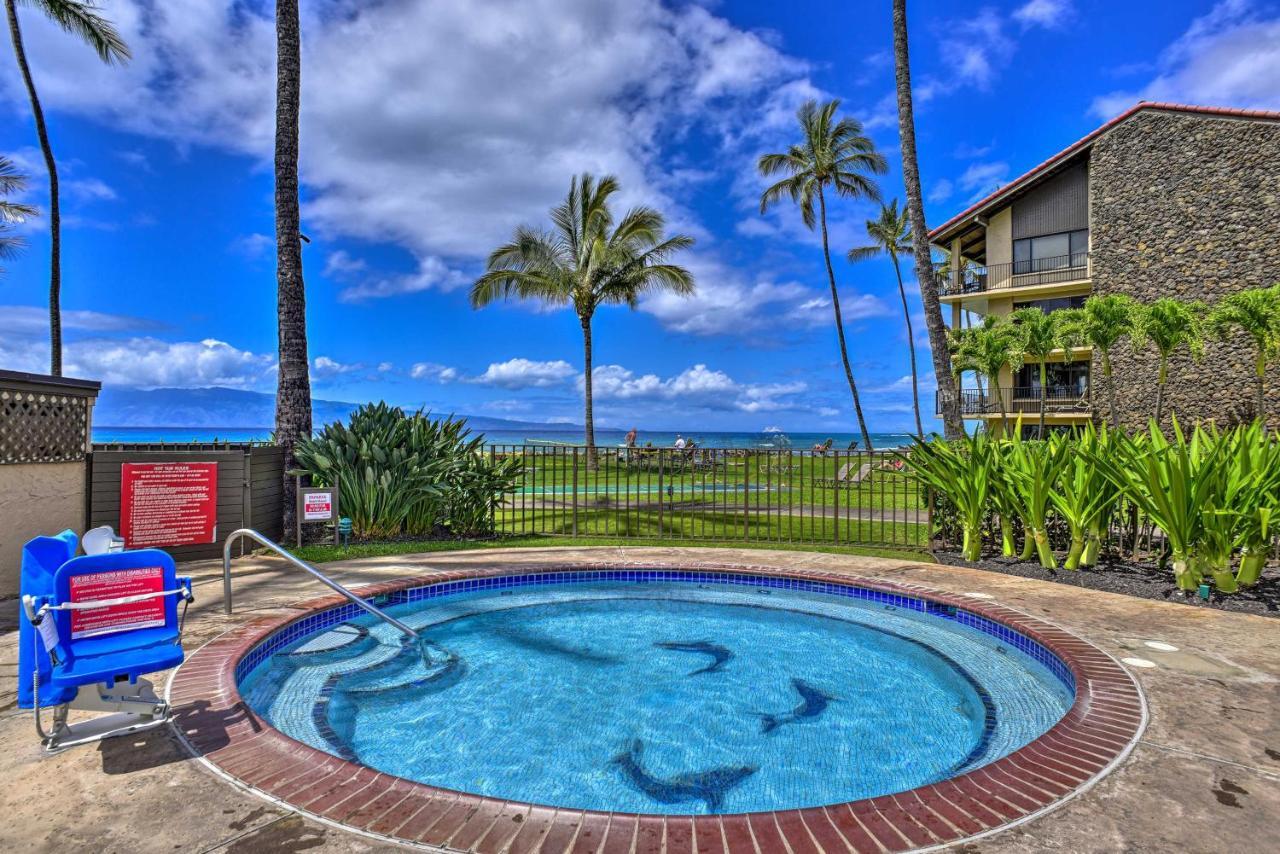 Lahaina Resort Retreat With Pool And Ocean Views! Kahana Exterior foto