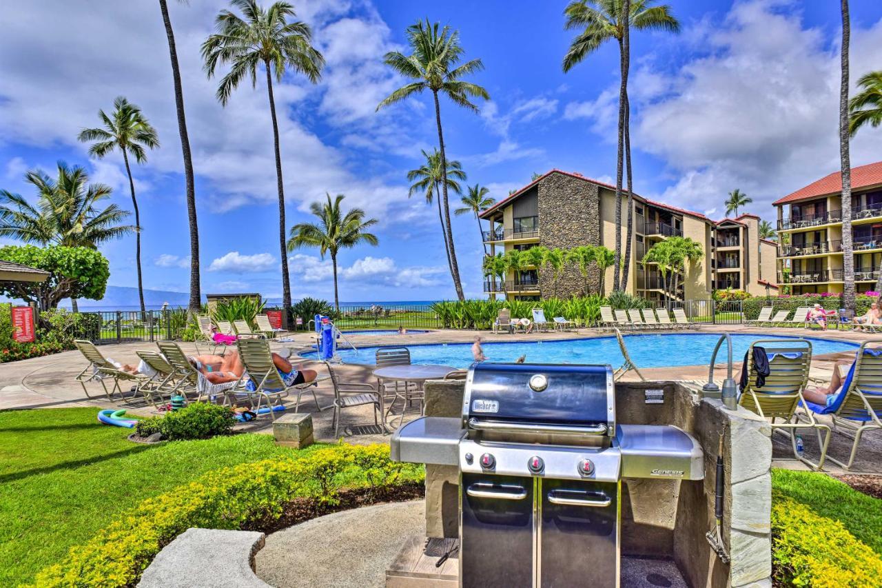 Lahaina Resort Retreat With Pool And Ocean Views! Kahana Exterior foto
